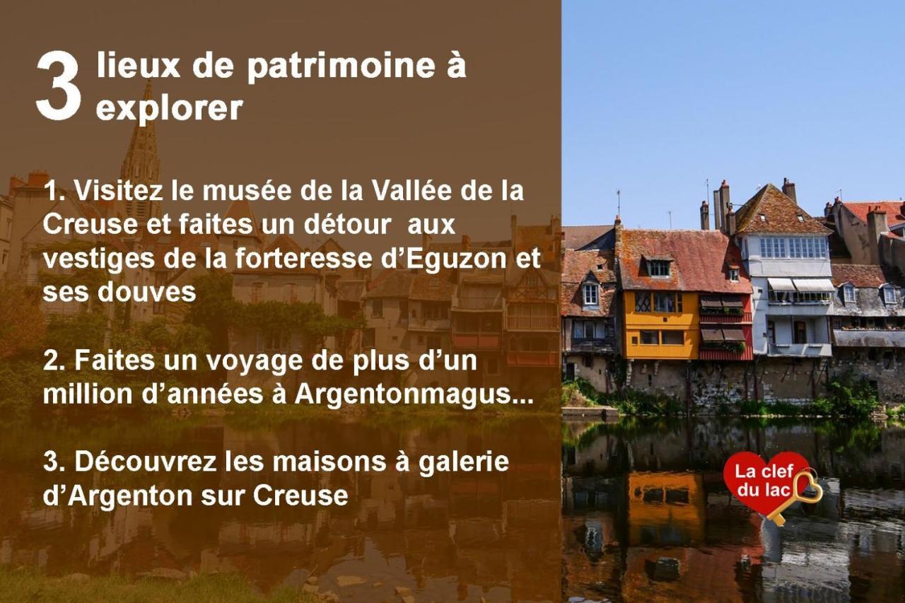 La Clef Du Lac - Logement Cosy Au Coeur D'Eguzon Dış mekan fotoğraf